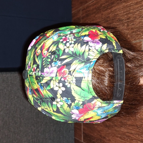 Yea.Nice Parrots Multicolor Adjustable Snapback Hat Cap OS - Picture 5 of 9